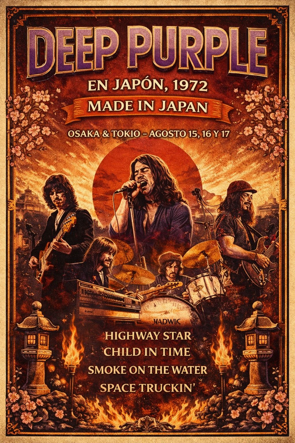 🎸 Deep Purple en Japón (1972) Cuando un concierto dejó de ser un