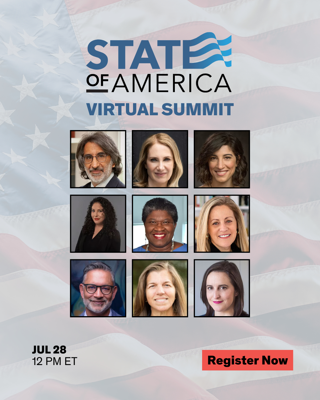 The biggest questions about America's future rarely have simple answers. On Tues, Jul 28, The 92nd Street Y, New York brings together leading journalists, scholars, policymakers, and civic leaders for the virtual
