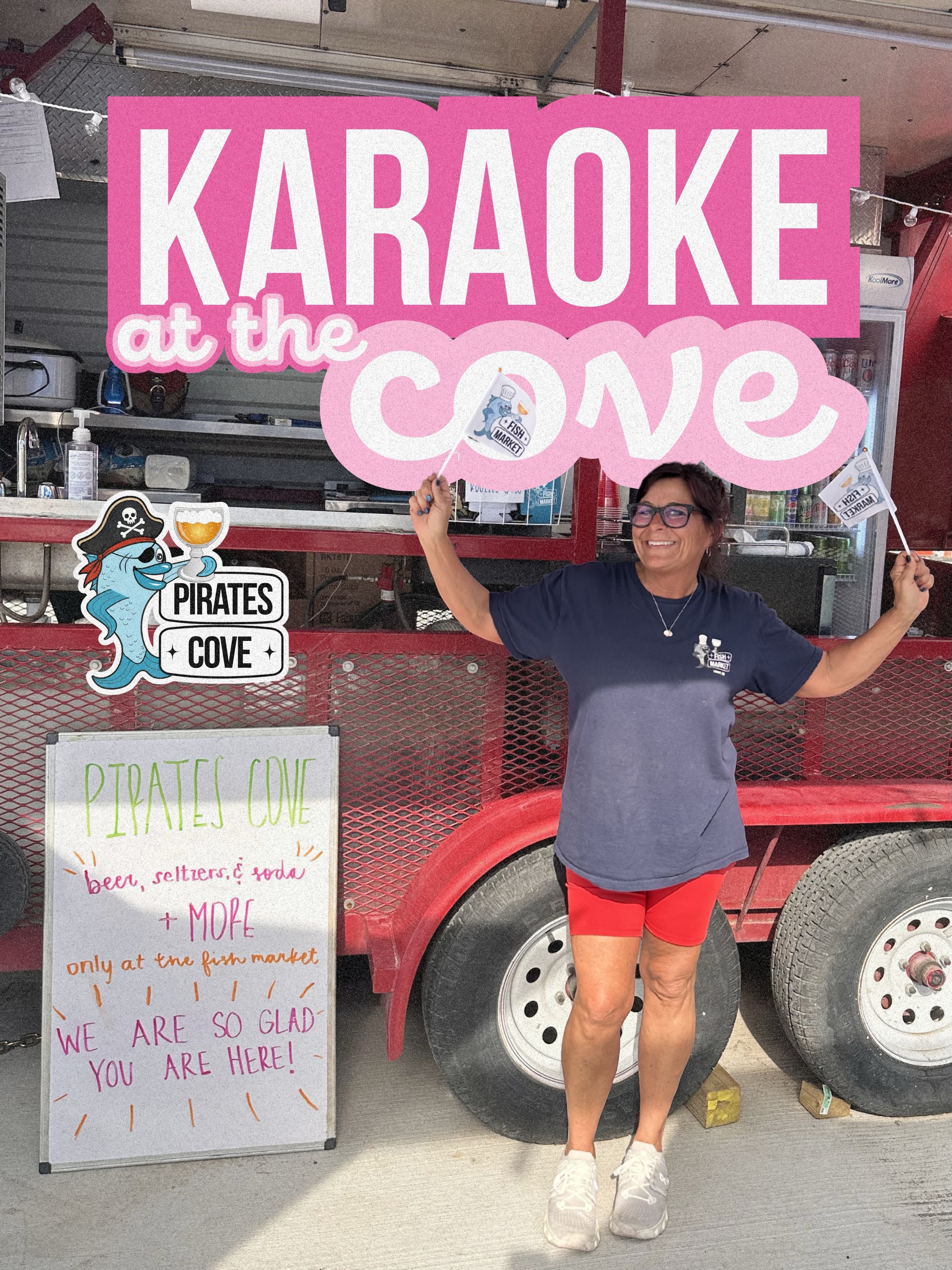 Pirate's Cove karaoke tonight with Plain Dave