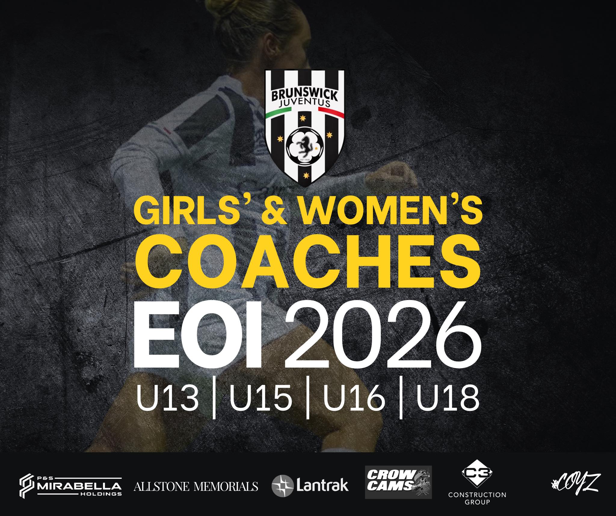Brunswick - ⚫️ 2026 GIRLS & WOMEN’S COACHES EXPRESSION OF INTEREST ⚫️ ...