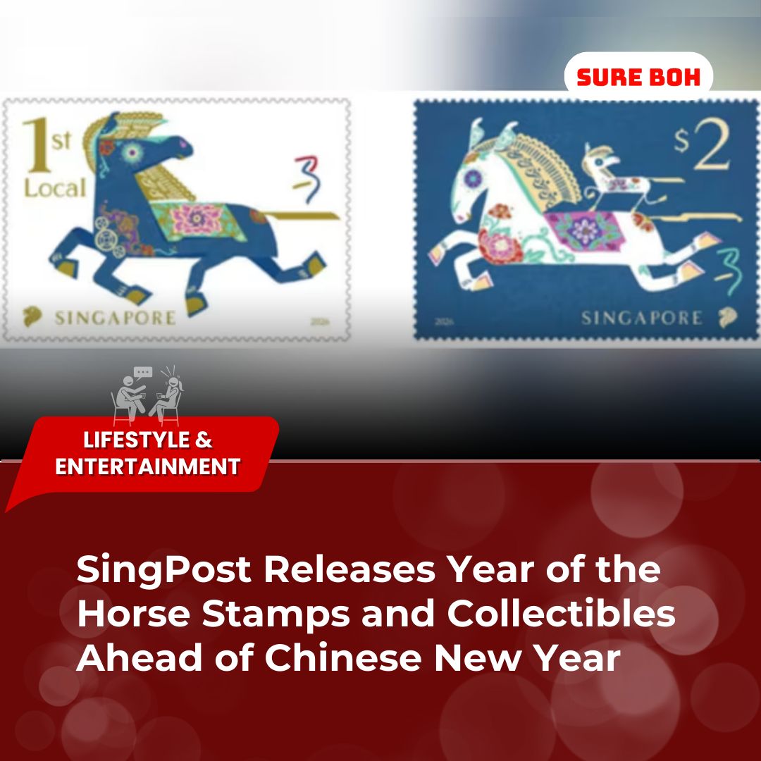 Singapore Post has launched a new set of stamps and special