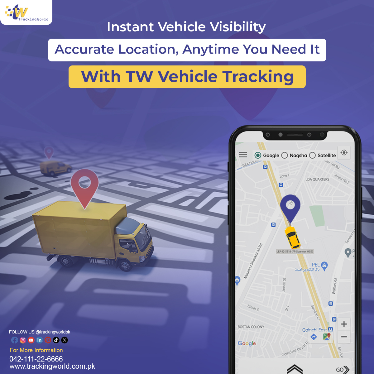 Tracking World | Lahore