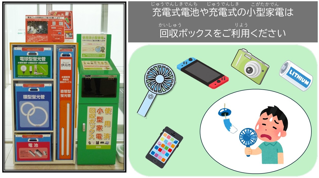 ※断捨離中 即購入大歓迎様 伊丹市広報・シティプロモーション戦略課 - 【充電式電池の廃棄には