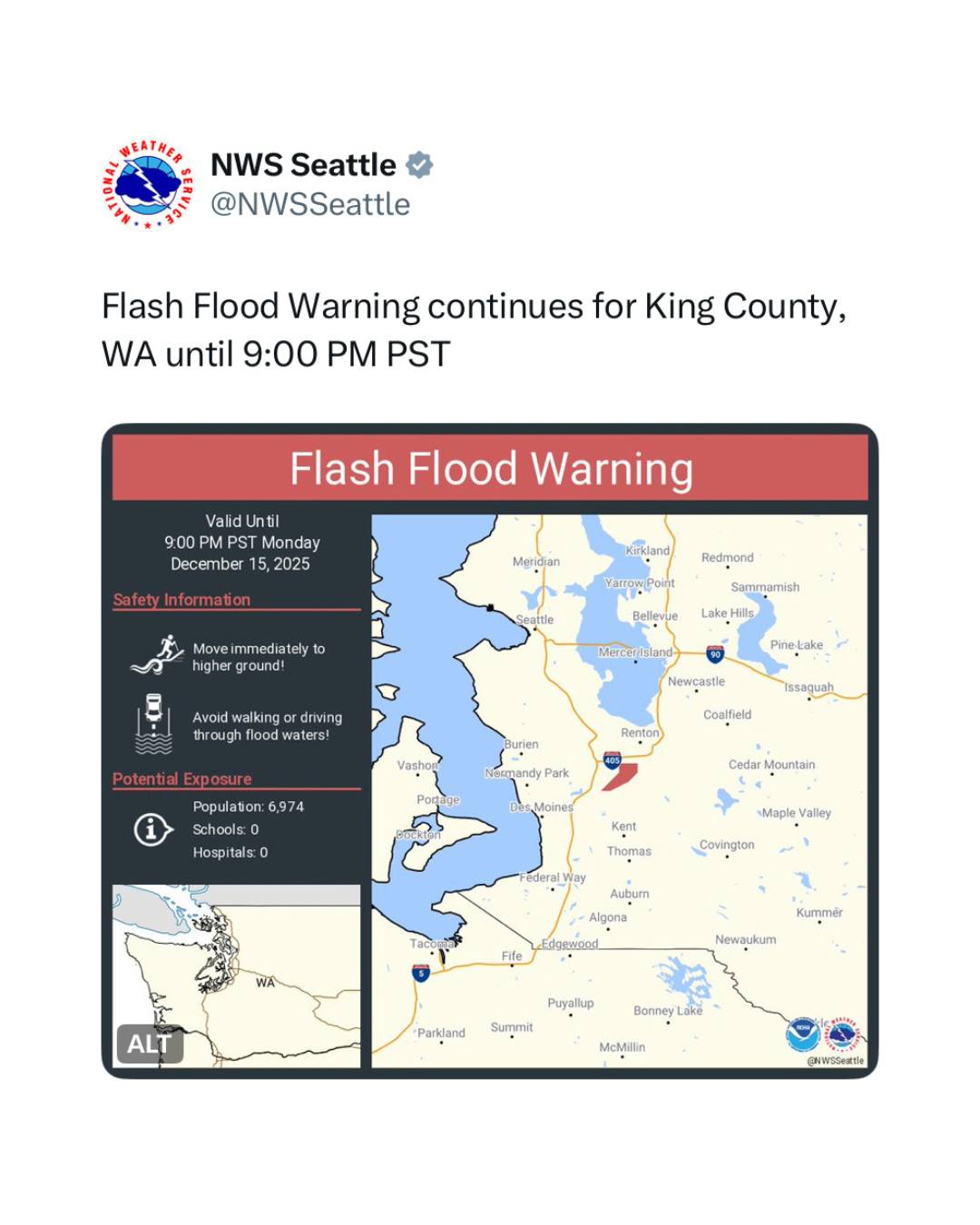 Local officials responded quickly... - Governor Bob Ferguson | Facebook