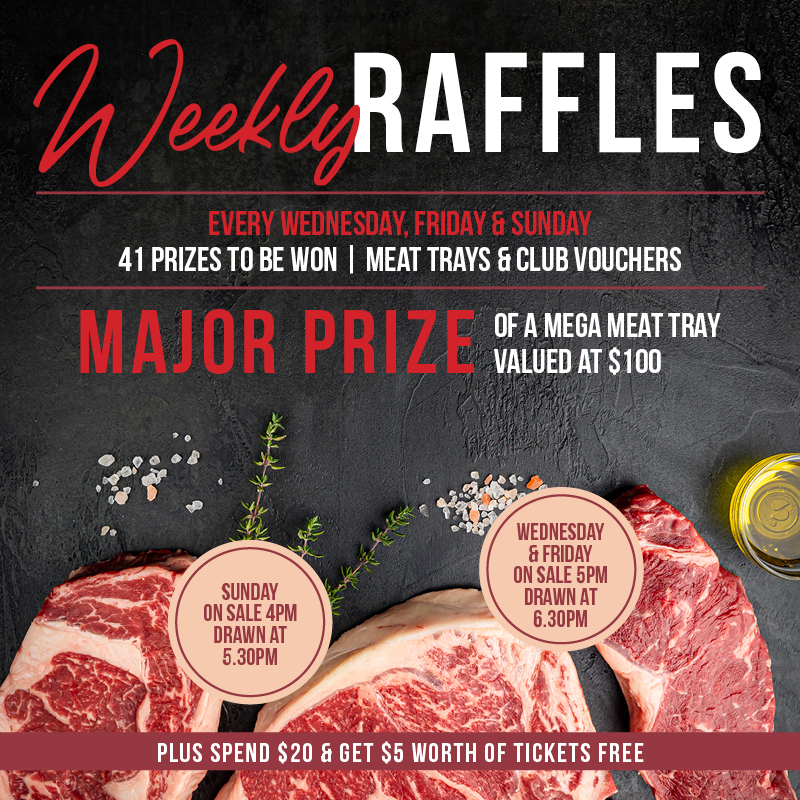 North Ryde RSL - Wednesday night is raffles night, with 41 prizes to be ...