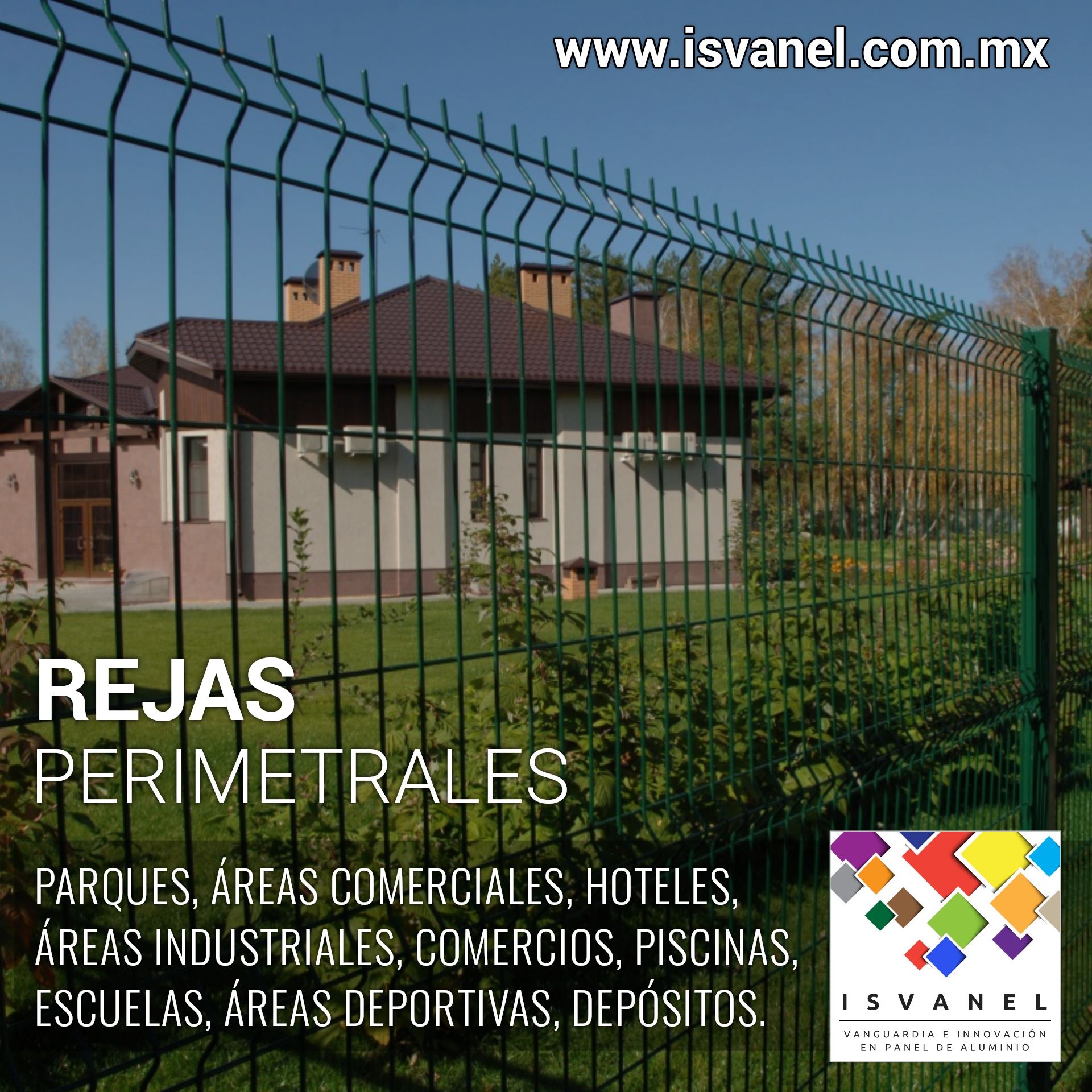 La reja perimetral... - Panel de Aluminio Compuesto - Isvanel | Facebook