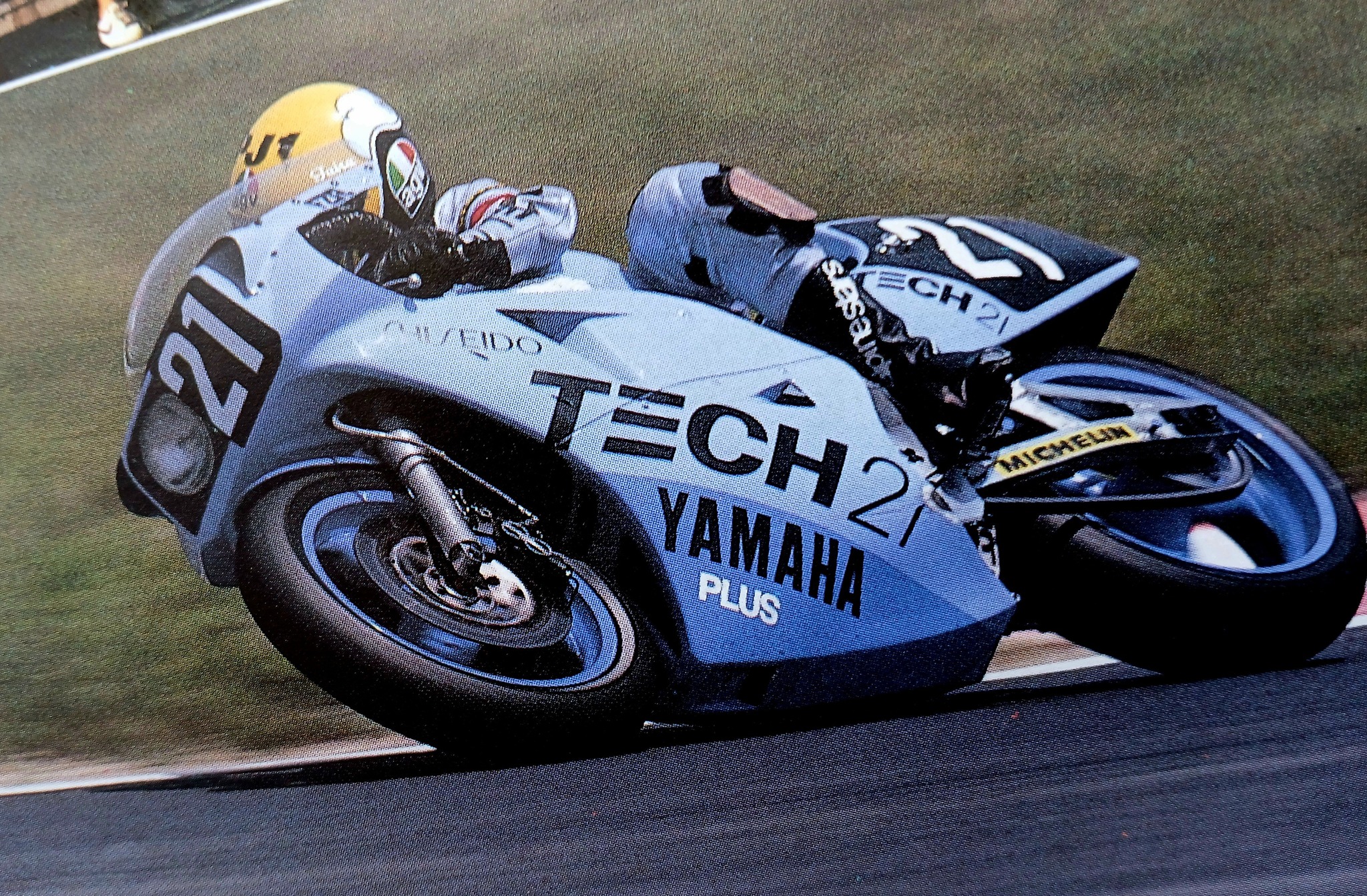 Shin-Etsu Kawasaki Kawasaki ZXR-7 Michael Dowson / Robbie Phillis