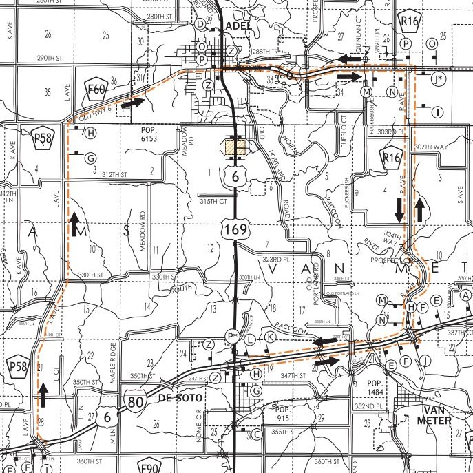 Road Closure Notice to Residents Visiting County Offices in Adel