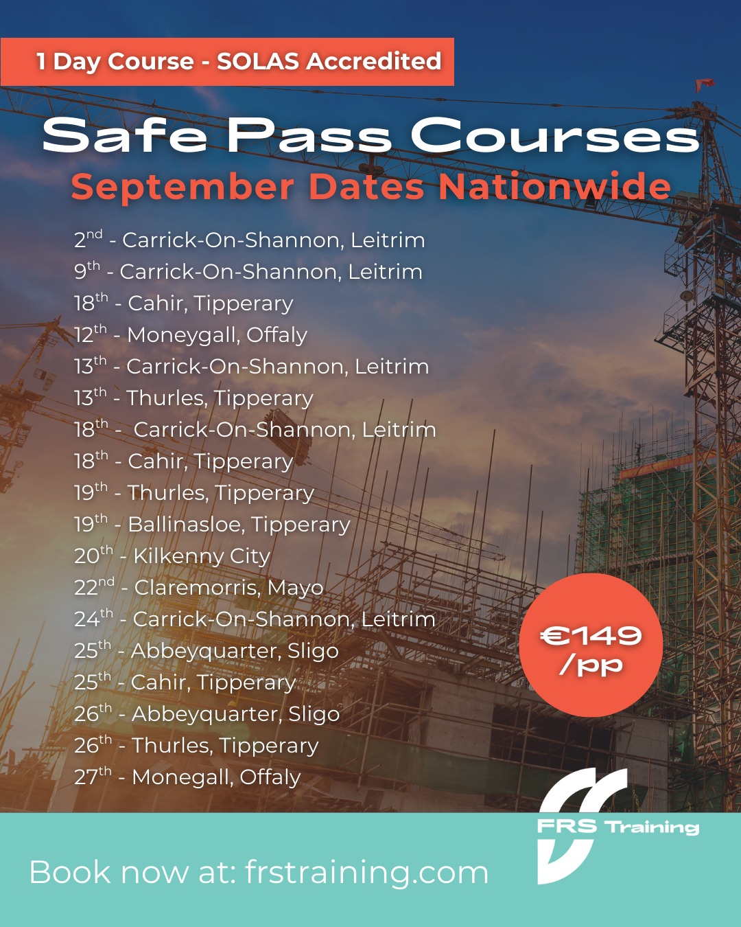 FRS - 👷‍♀️ Safe Pass, Safe Pass, Safe Pass and more Safe Pass... Here's ...