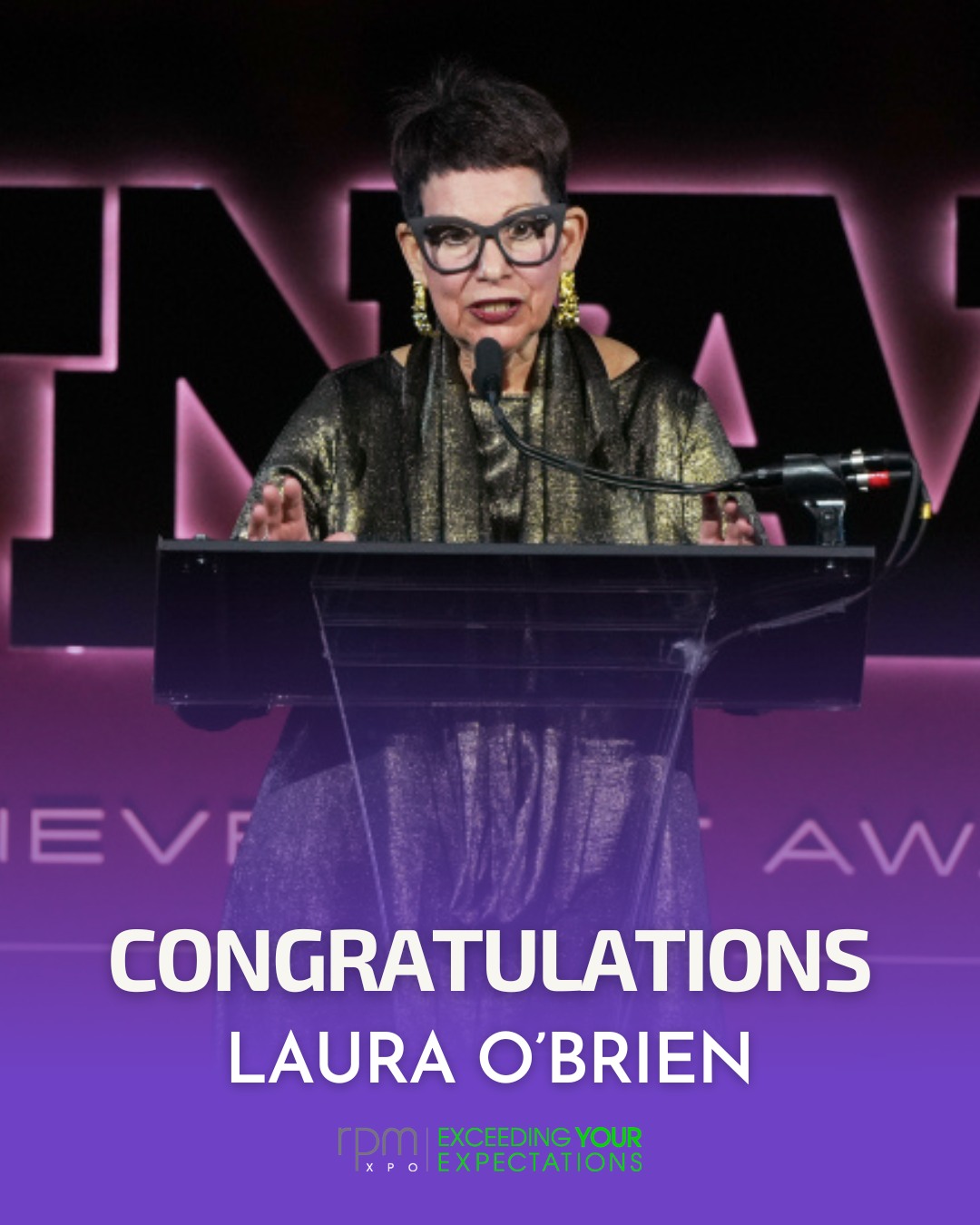 RPM Xpo - A huge congratulations to Laura O'Brien on being... | Facebook