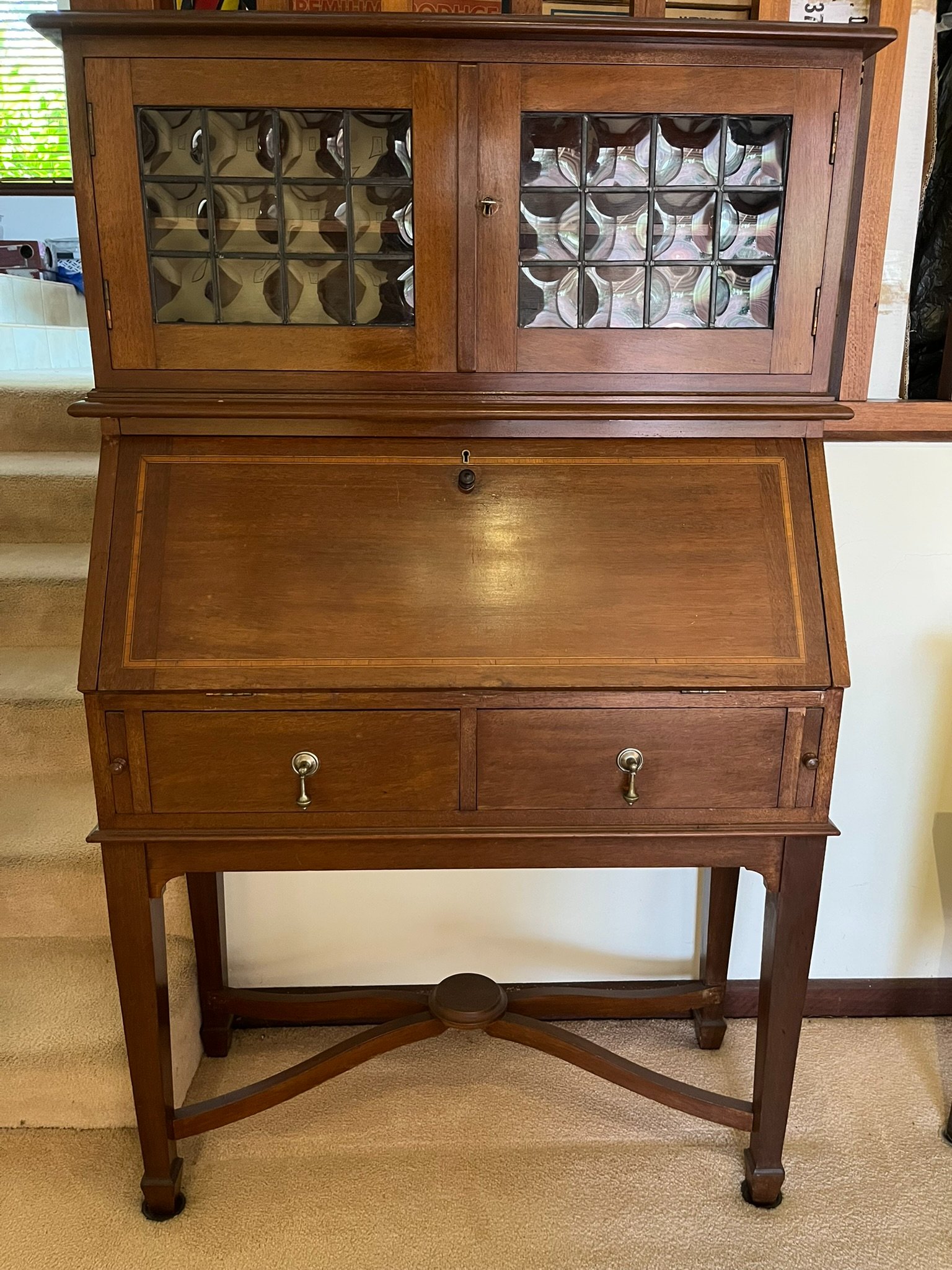 Vintage writing desk / bureau - Desks - Perth, Western Australia ...