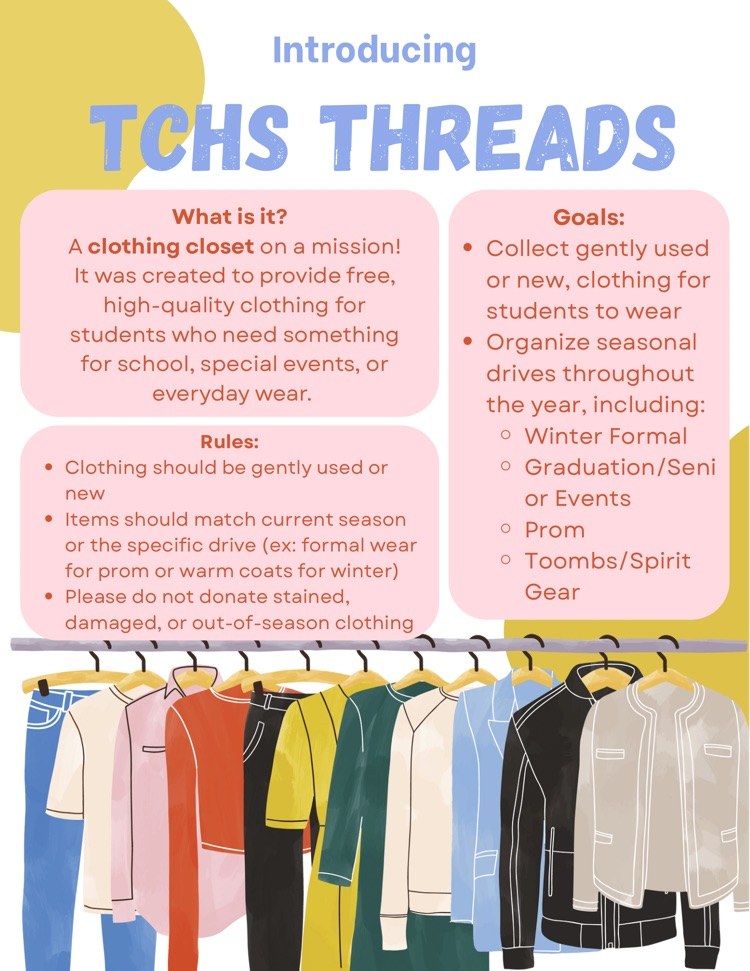 Introducing TCHS Threads —... - Toombs County High School | Facebook