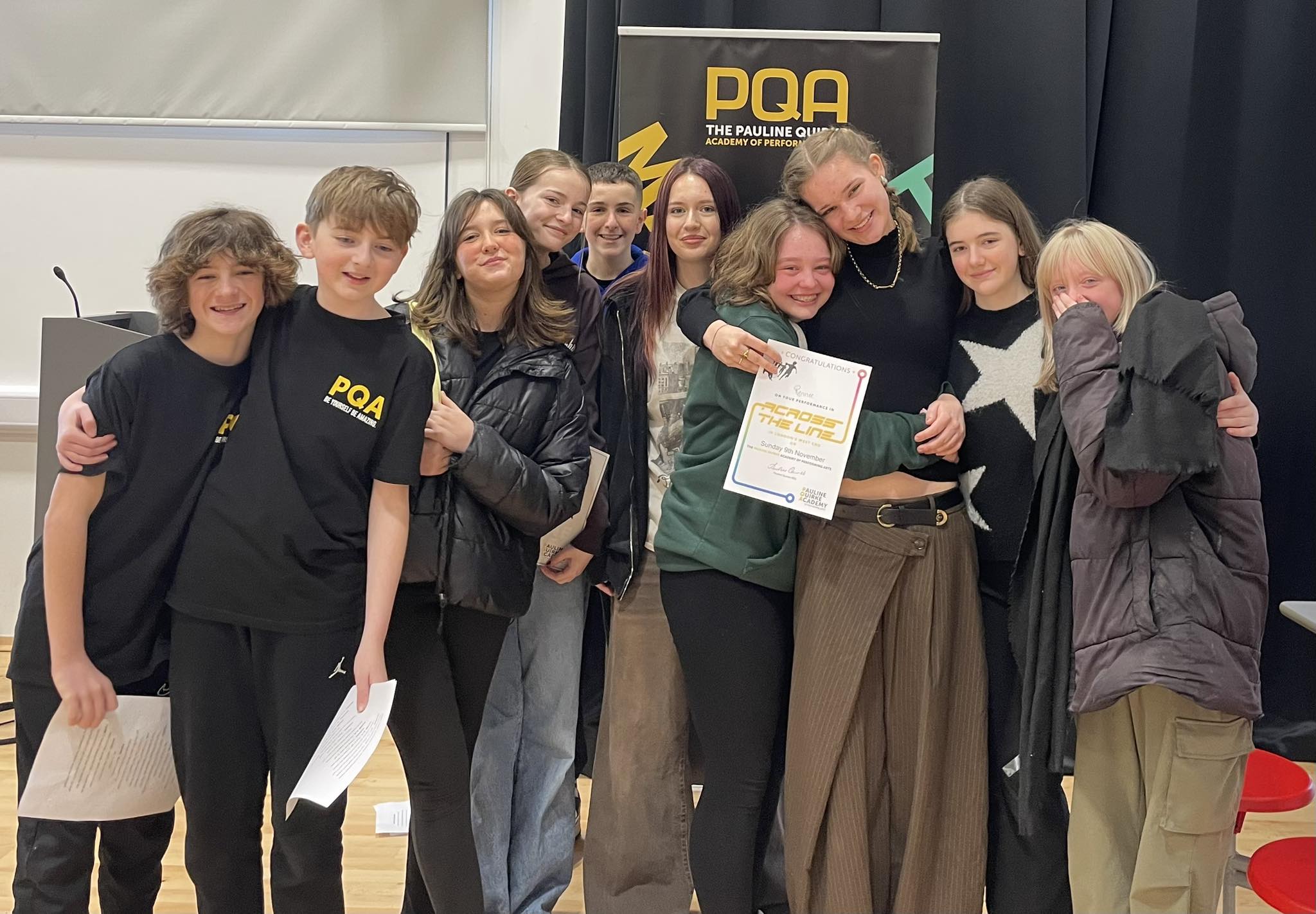 PQA Shrewsbury - The final West End ‘Across the Line’... | Facebook