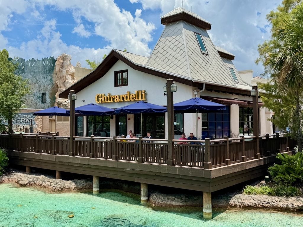 Take a Look Inside Disney Springs' Temporary Ghirardelli Shop Take