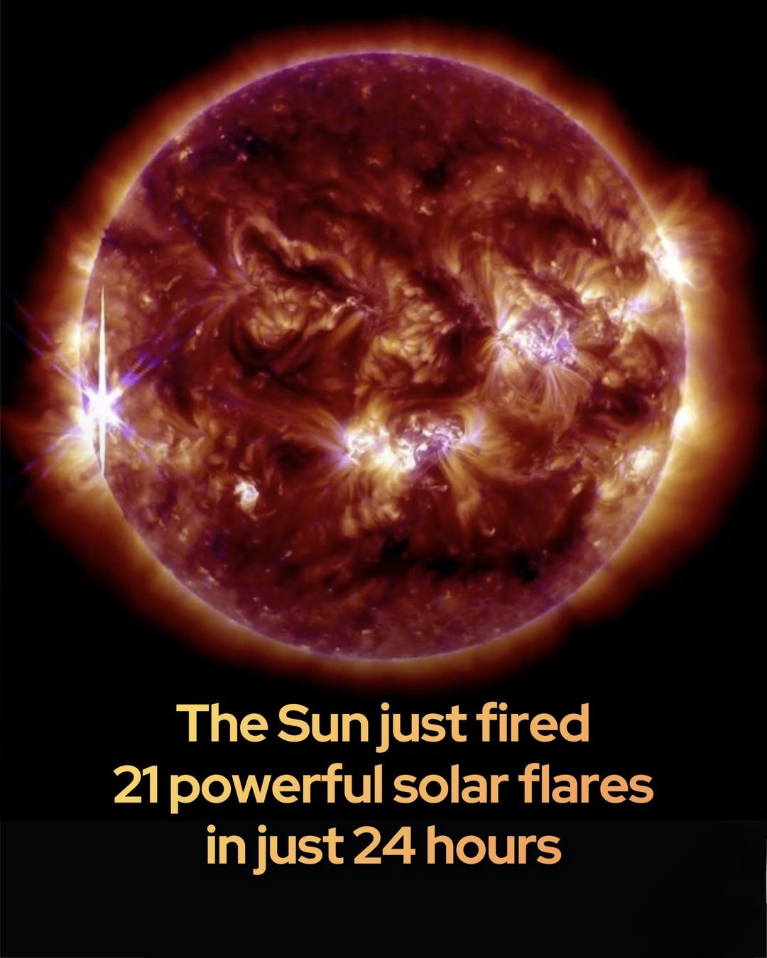 Hashem - 🚨The Sun unleashed its most powerful eruption of 2026. It ...
