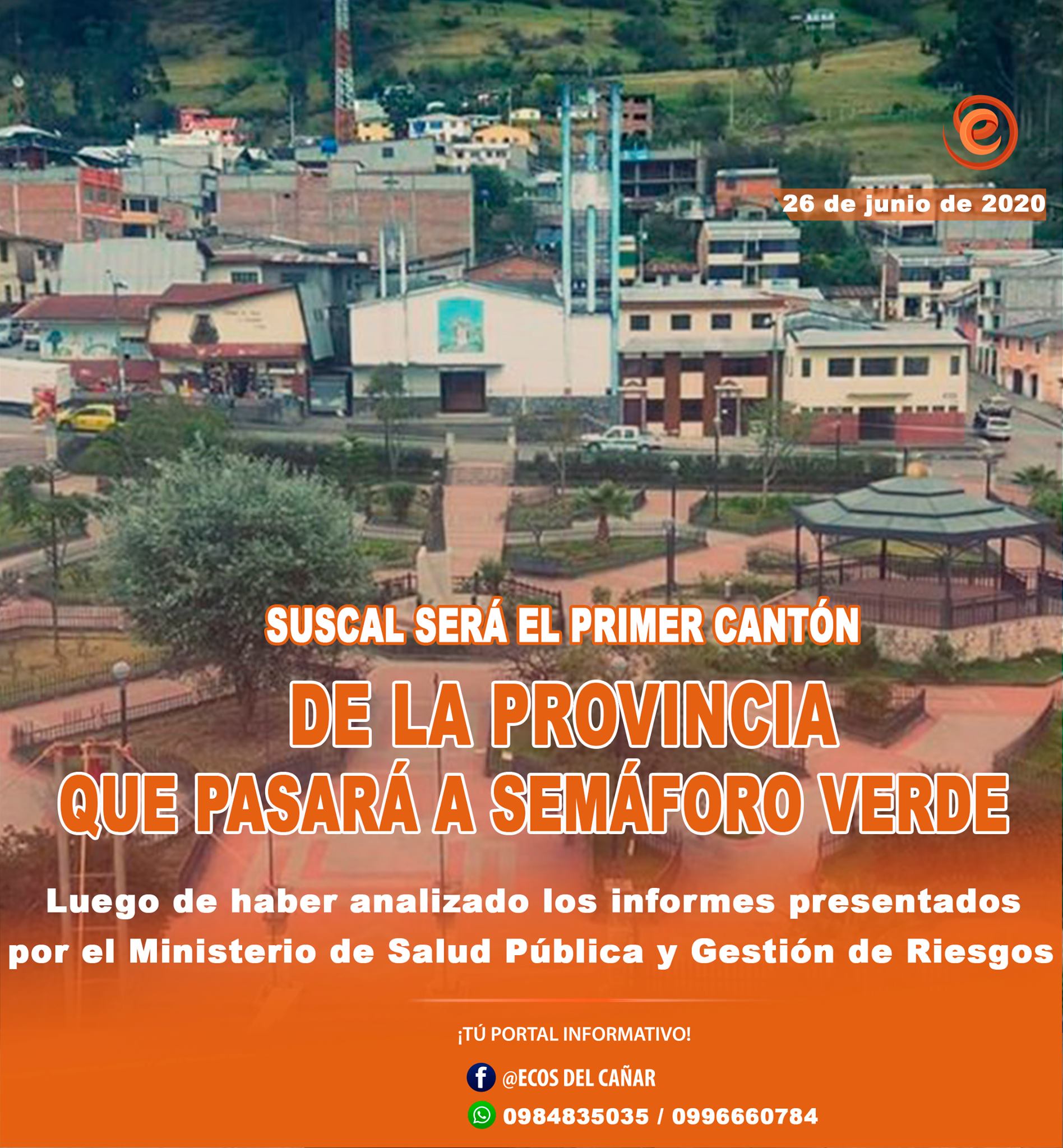 ECOS DEL CAÑAR - #ATENCIÓN |El COE Cantonal de Suscal,... | Facebook