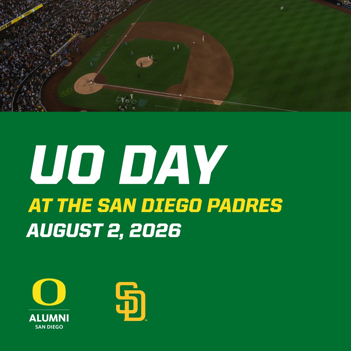 UO Day @ the San Diego Padres