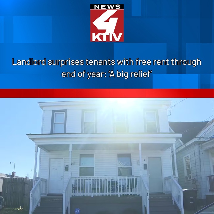 KTIV News 4 - Landlord surprises tenants with free rent... | Facebook