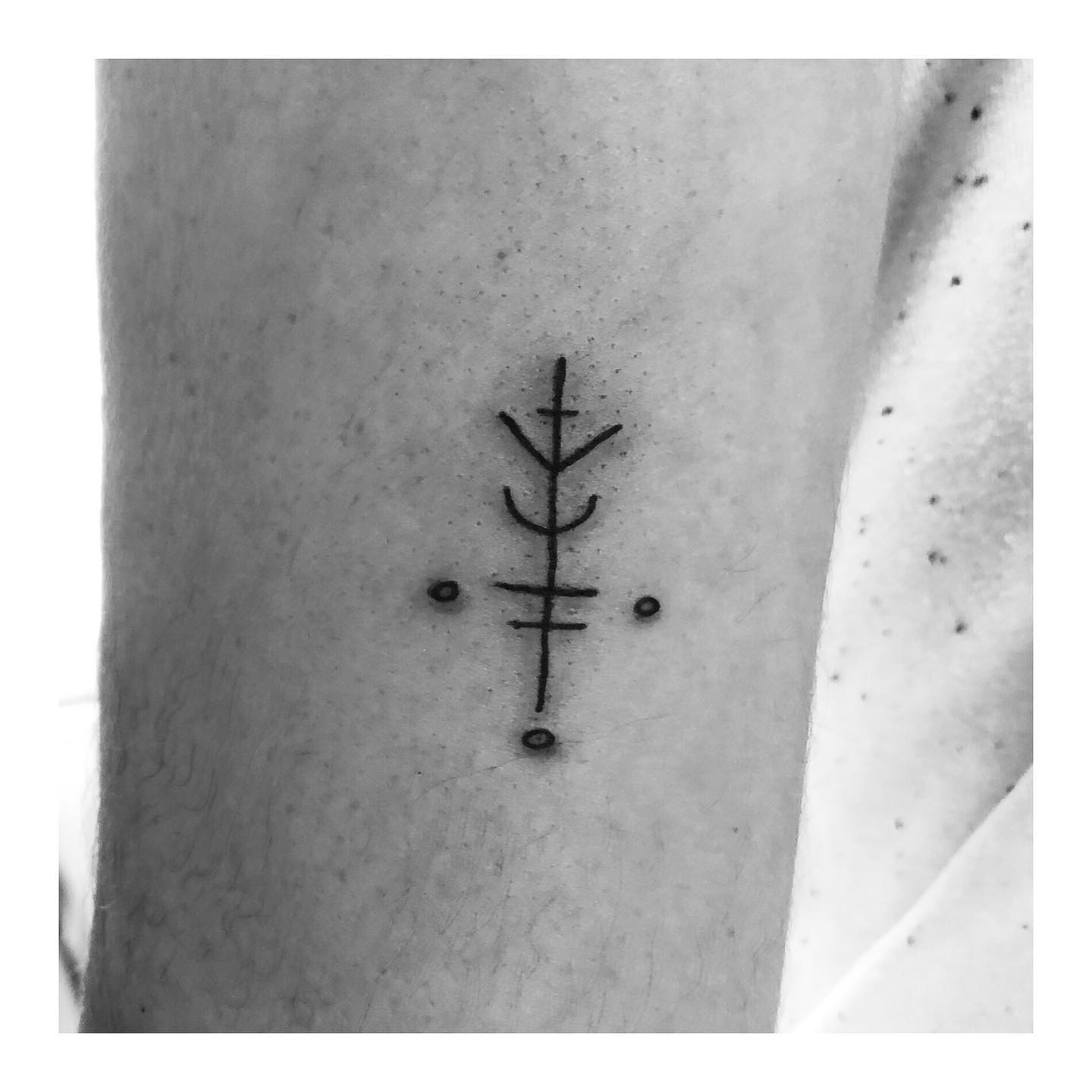 Viking Tatouage Doigt Homme Symbole