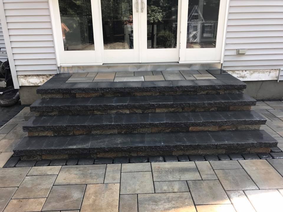 Techo bloc steps using... - EDI Masonry and Landscaping LLC