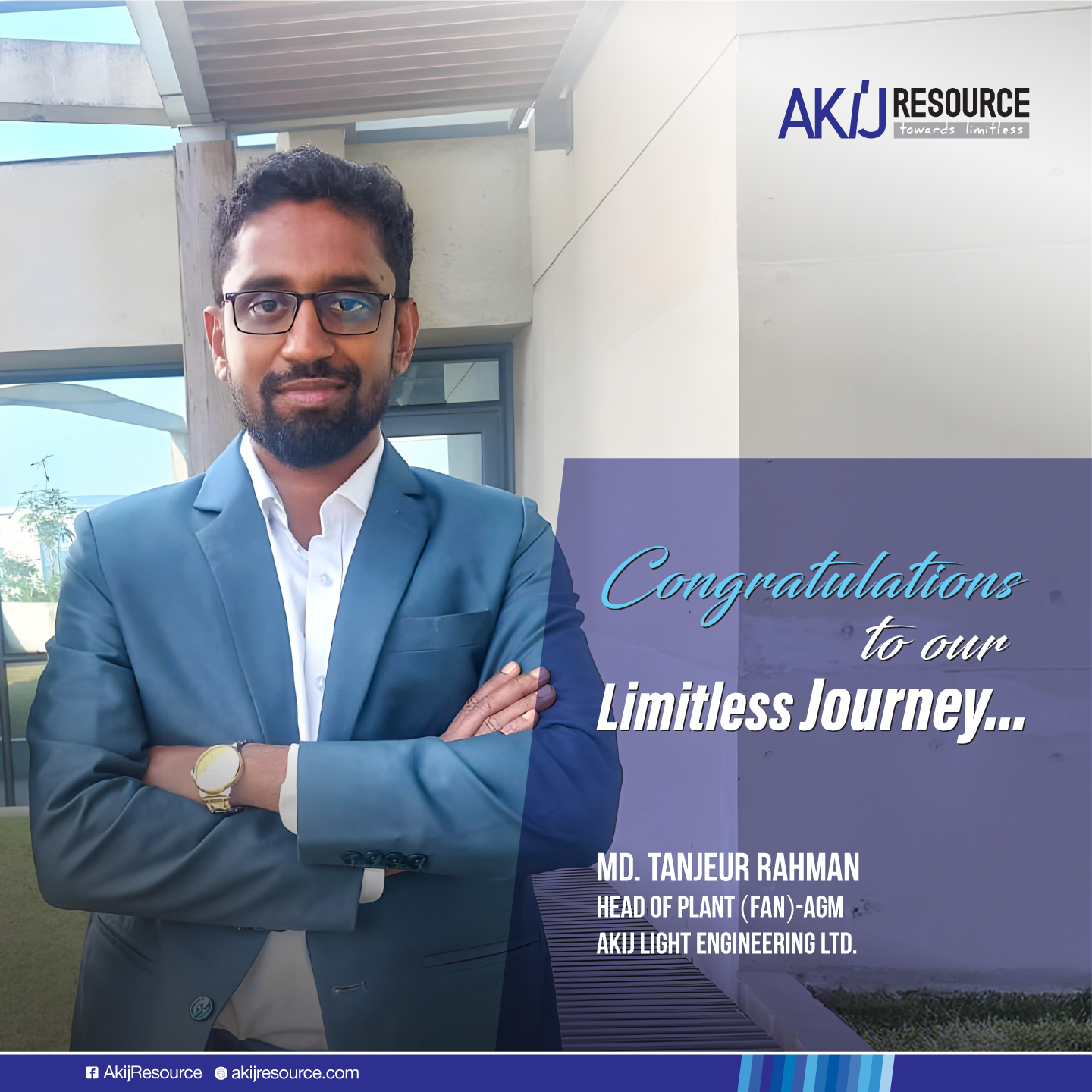 Akij - We are pleased to welcome Md. Tanjeur Rahman as the new Head of ...