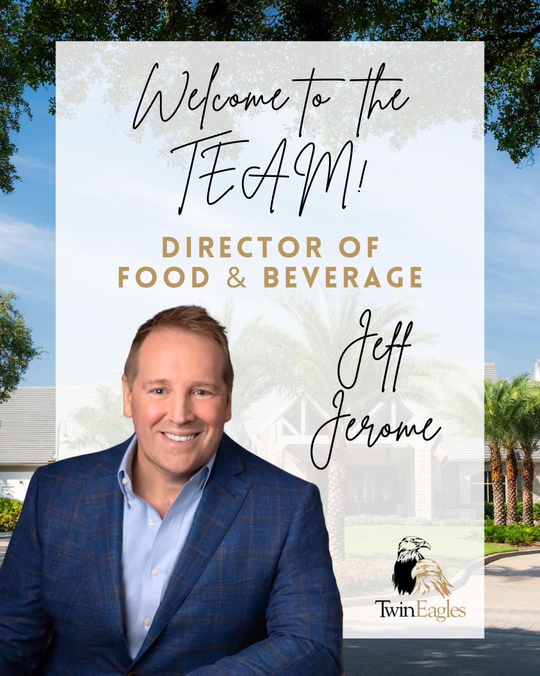 The TwinEagles - We’re excited to welcome Jeff Jerome as our new ...