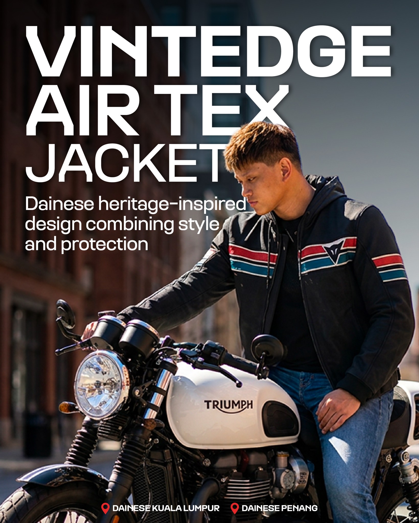 Dainese Bora Air Tex Jacket Dainese Bora Air Tex Jacket is born