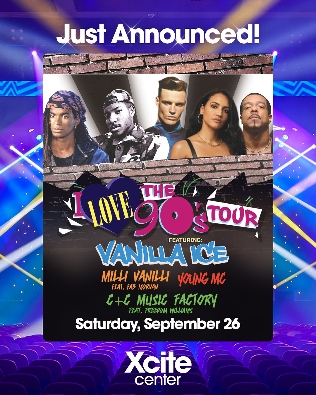 📻 JUST ANNOUNCED📻 We are throwing it back to the 90s with an
