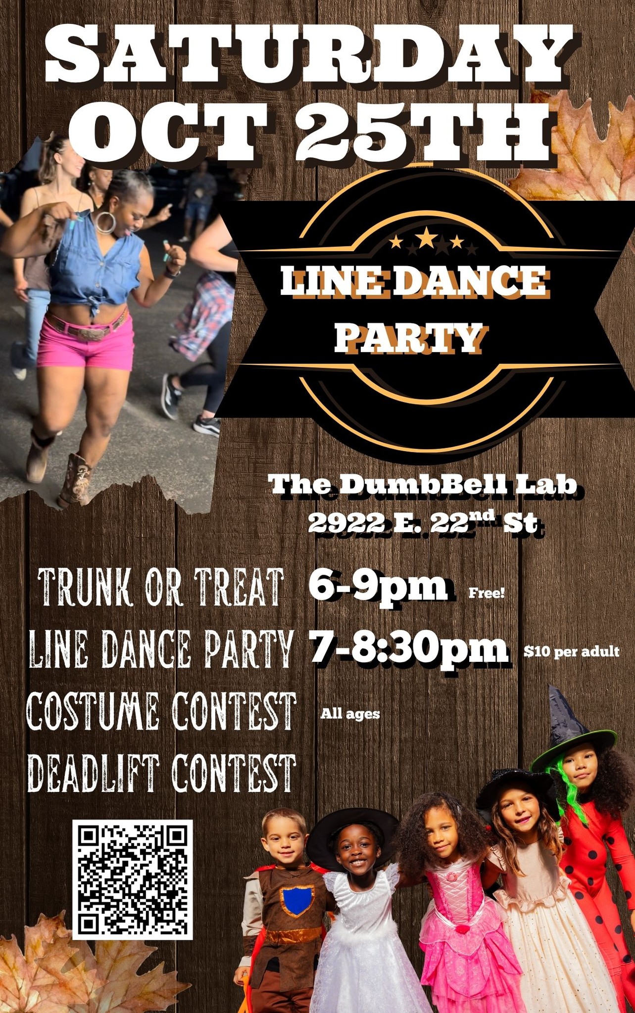 Line Dance Party & Trunk or Treat