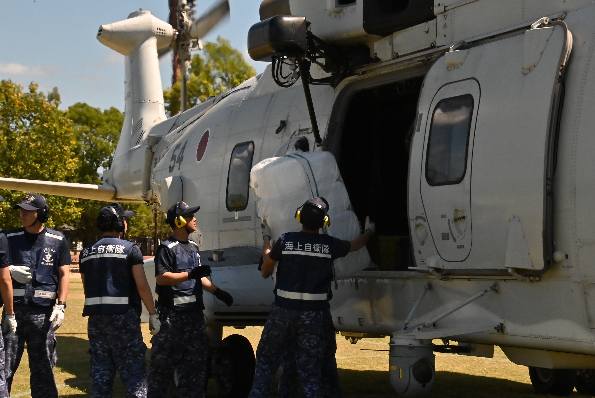 本日、令和8年熊本地震対応のため大村航空基地に進出していた岩国航空