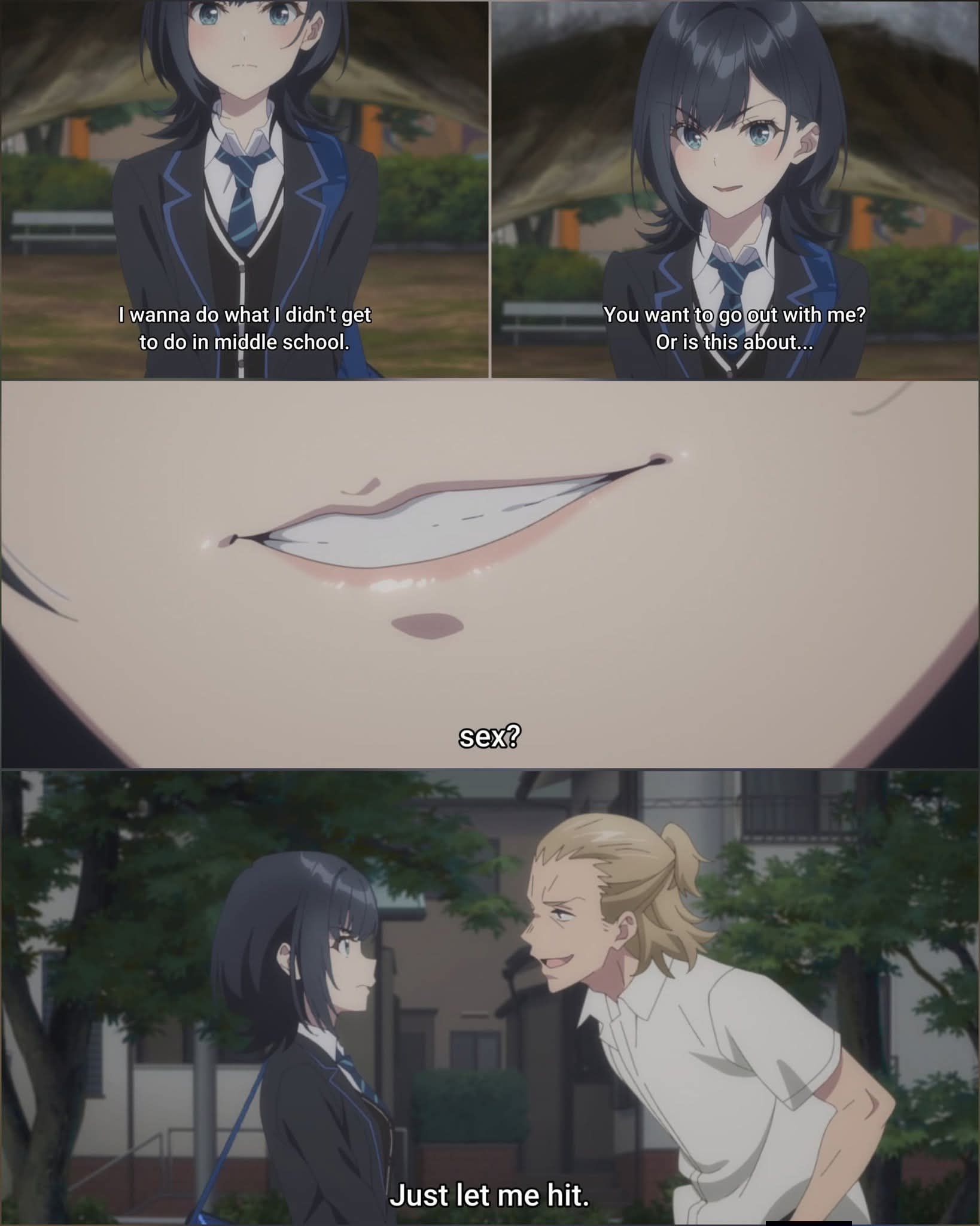 Random Anime - This MF 🤬😡😡🤬 Anime: Chitose is in the... | Facebook