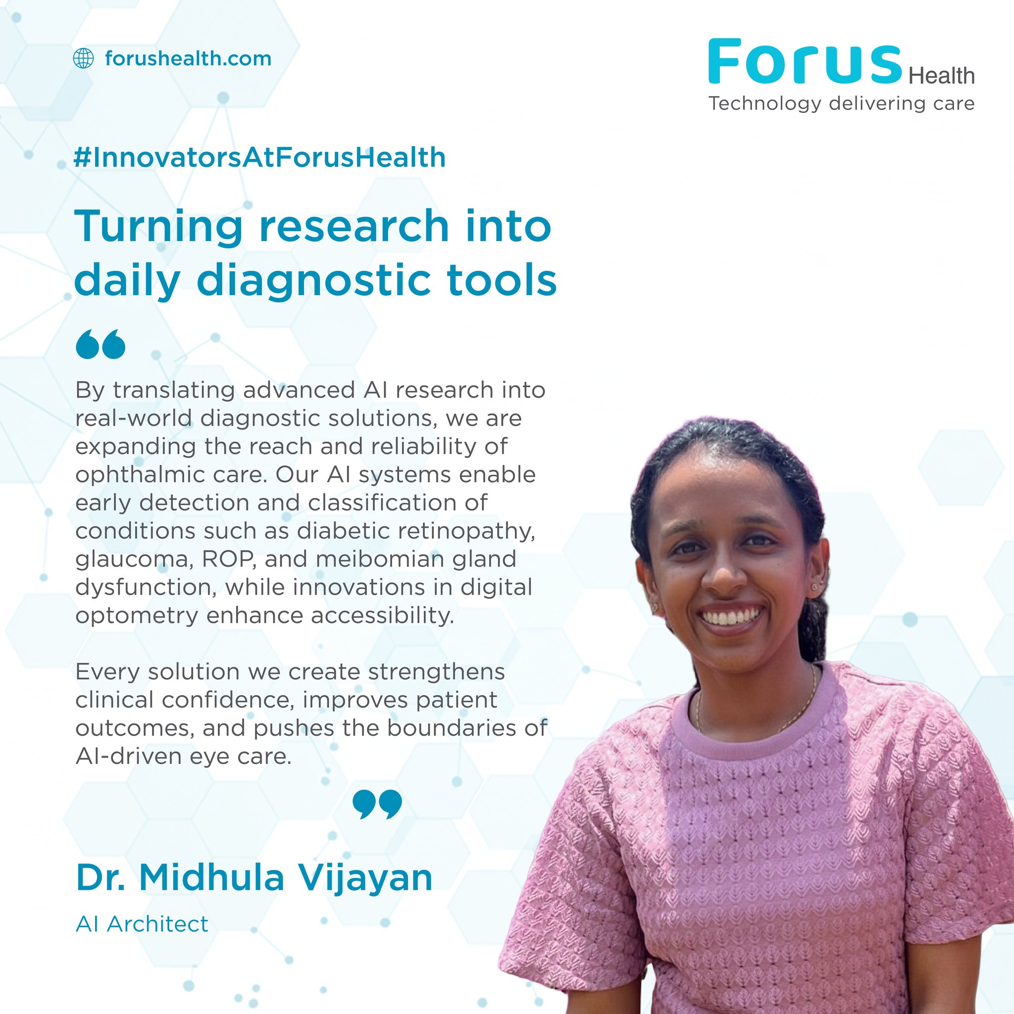 Forus - Silent eye diseases are often discovered only when vision is ...