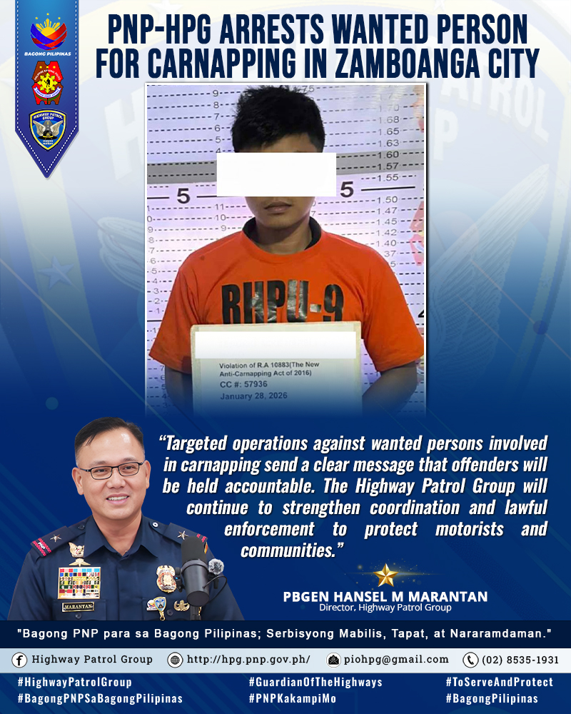 Press Release || January 29, 2026... - HIGHWAY PATROL GROUP | Facebook