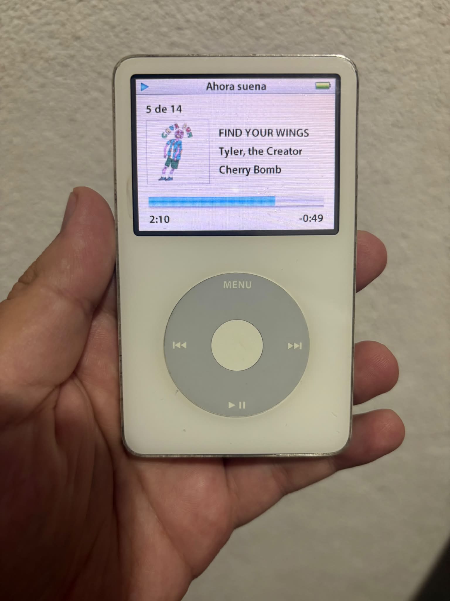iPod Classic 5 con el famoso DAC Wolfson. Saludos a todos!