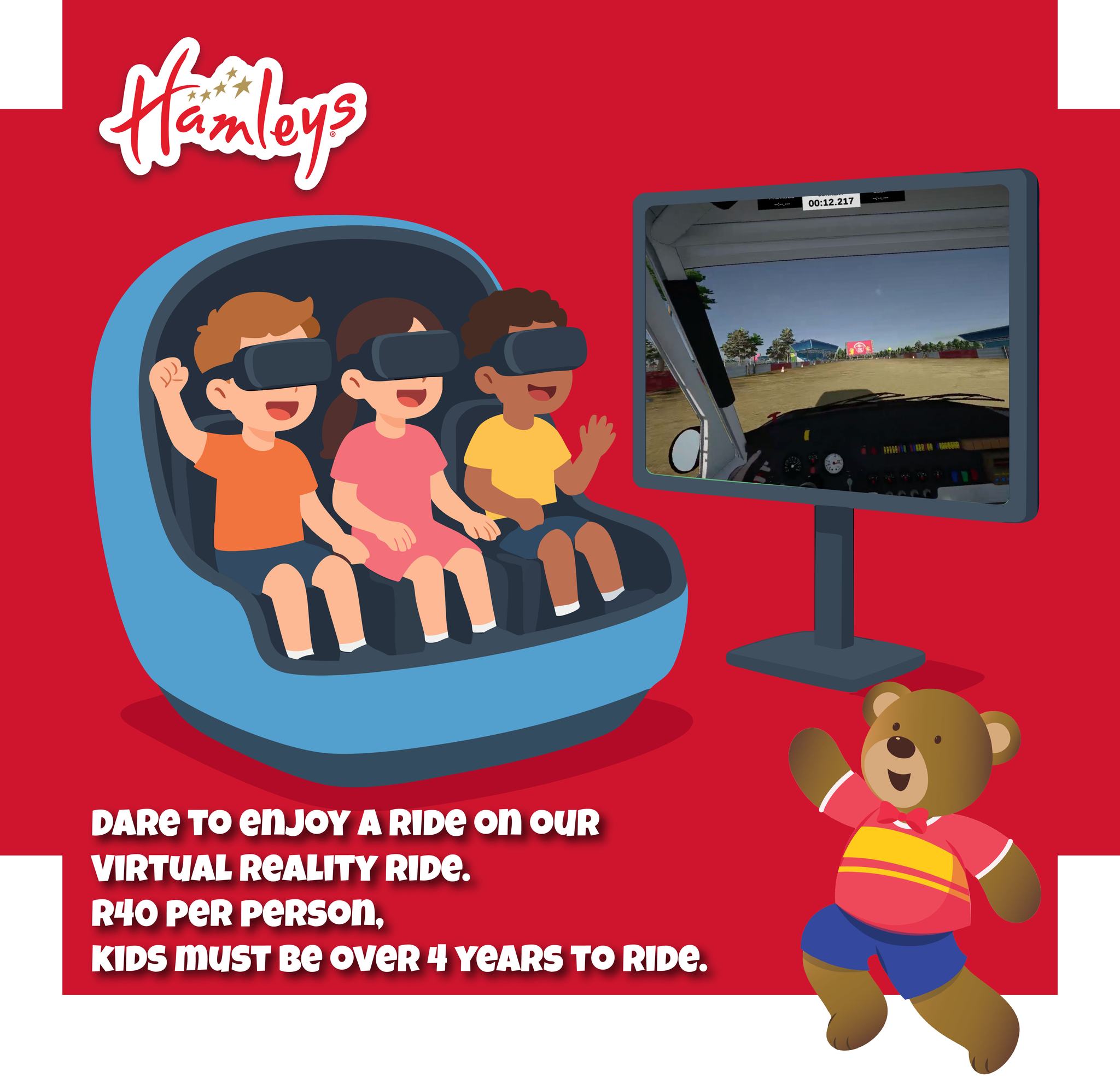 Hamleys - Experience the Thrill with Hamleys Virtual Reality Ride! Step ...