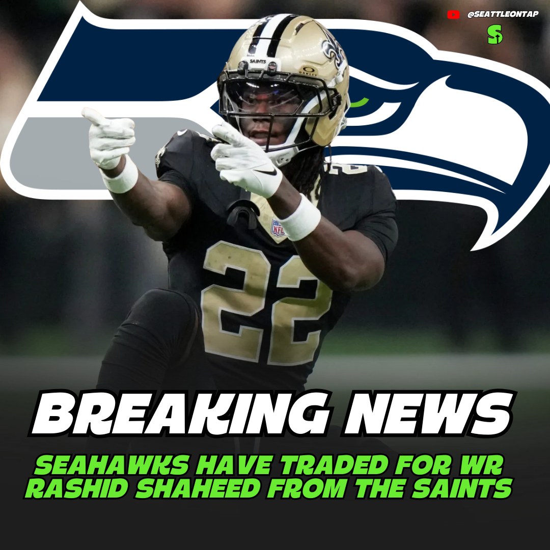 Seattle - Seahawks make a big move officially! WR Rashid Shaheed is ...