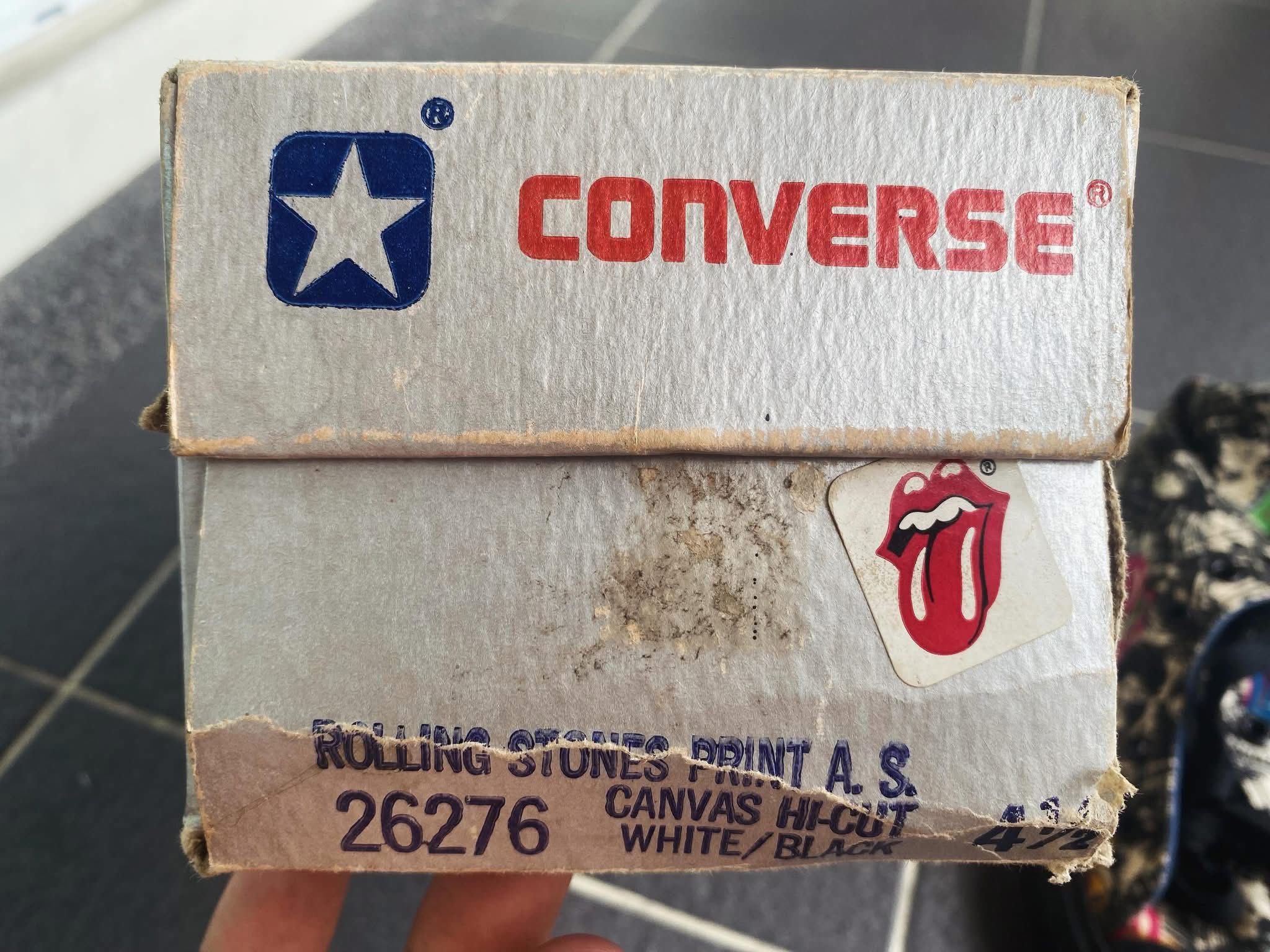 Converse all star made in USA 80s มือ1ใหม่กริบเหมือนพึ่งผลิต 