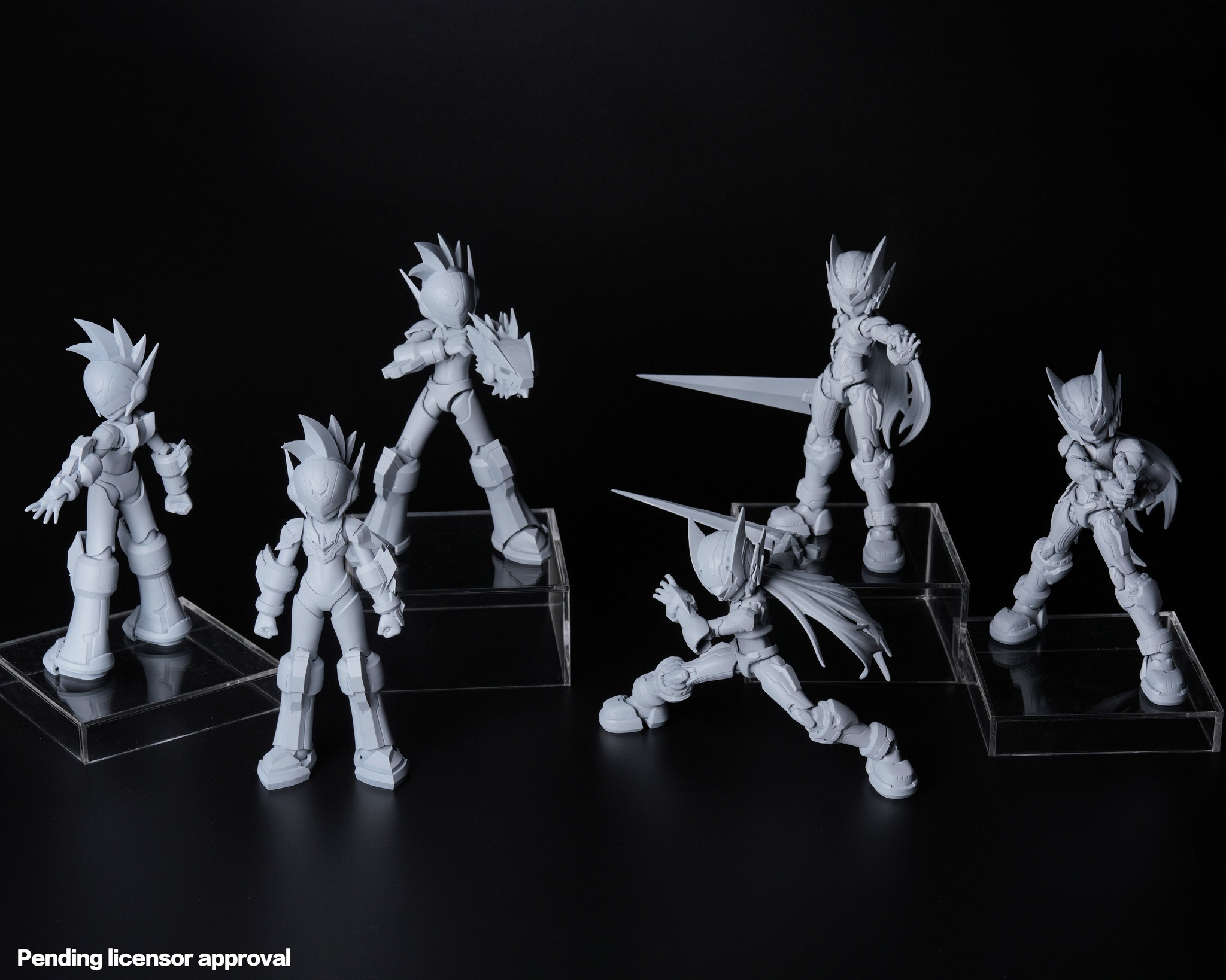 A first look at the unpainted prototypes of the 𝙈𝙚𝙜𝙖 𝙈𝙖𝙣
