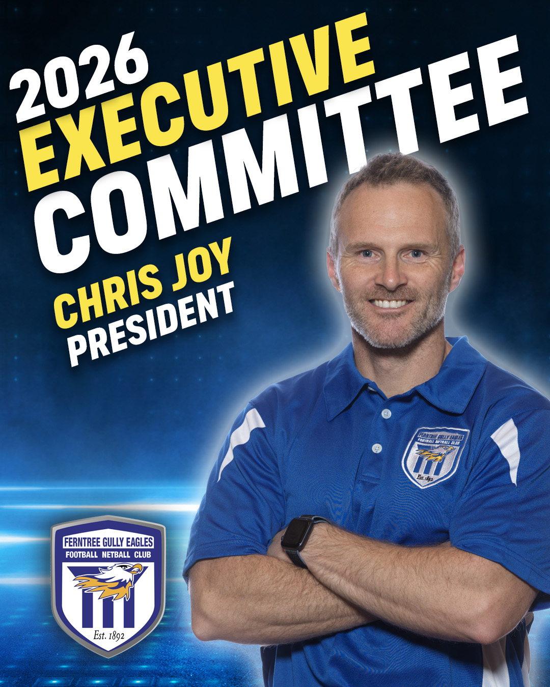 🔵⚪ INTRODUCING OUR EXECUTIVE COMMITTEE FOR 2026! 🔵⚪ Following on from a ...