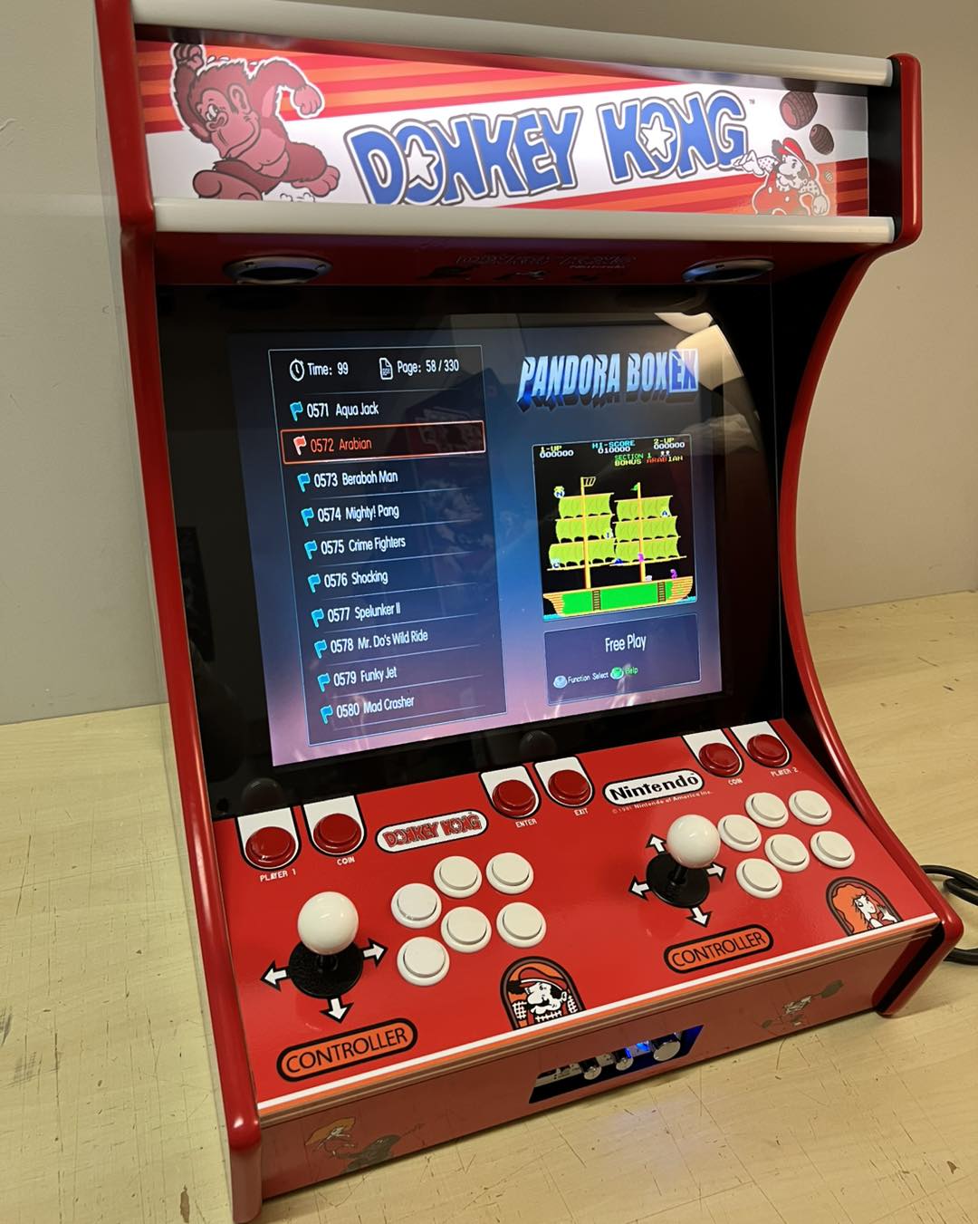 Arcade&co - 🐵🎮 Remontez le temps avec notre bartop Donkey... | Facebook