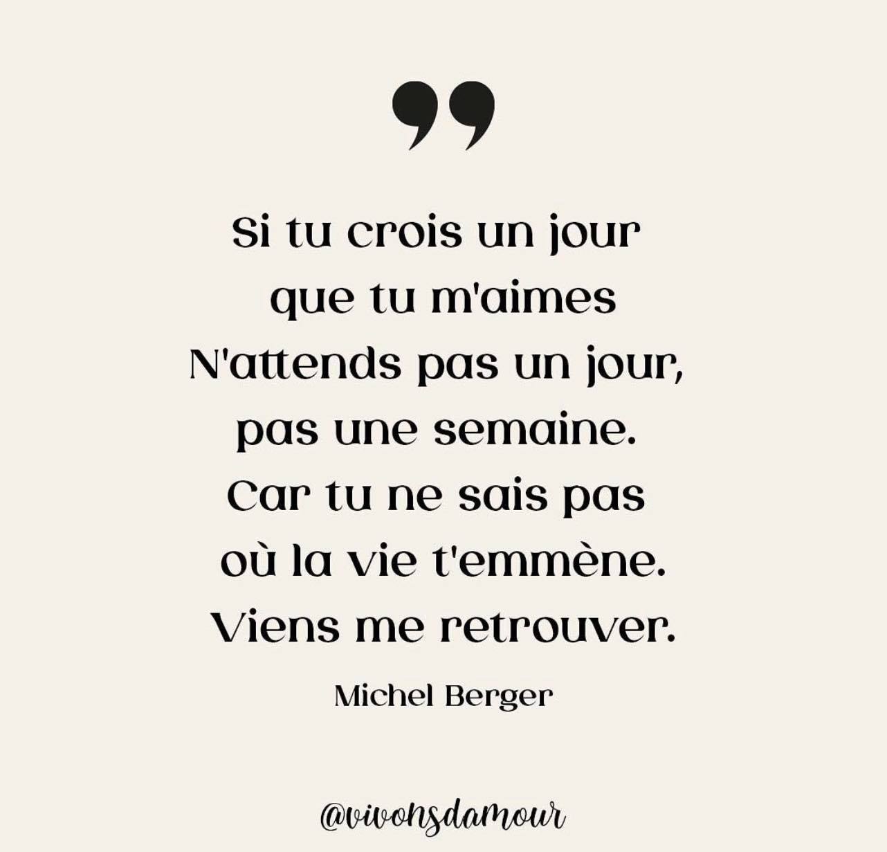 Si Un Jour Tu Crois Que Tu M aimes Paroles