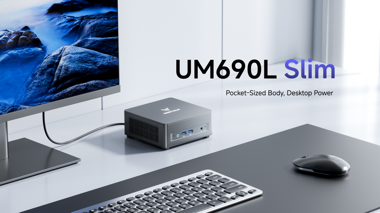 🚀 New arrival: Minisforum UM690L Slim Powered by AMD Ryzen™ 9