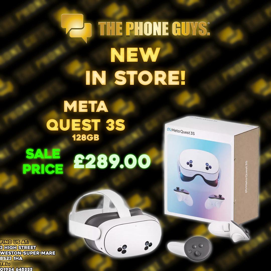 The Phone - META QUEST 3S – 128GB 🔥 Step into next-gen VR with ...