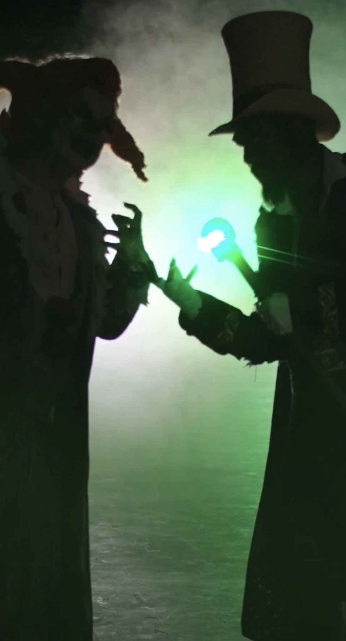 The Ringmasters of Fear! Jack The Clown and Dr. Oddfellow are