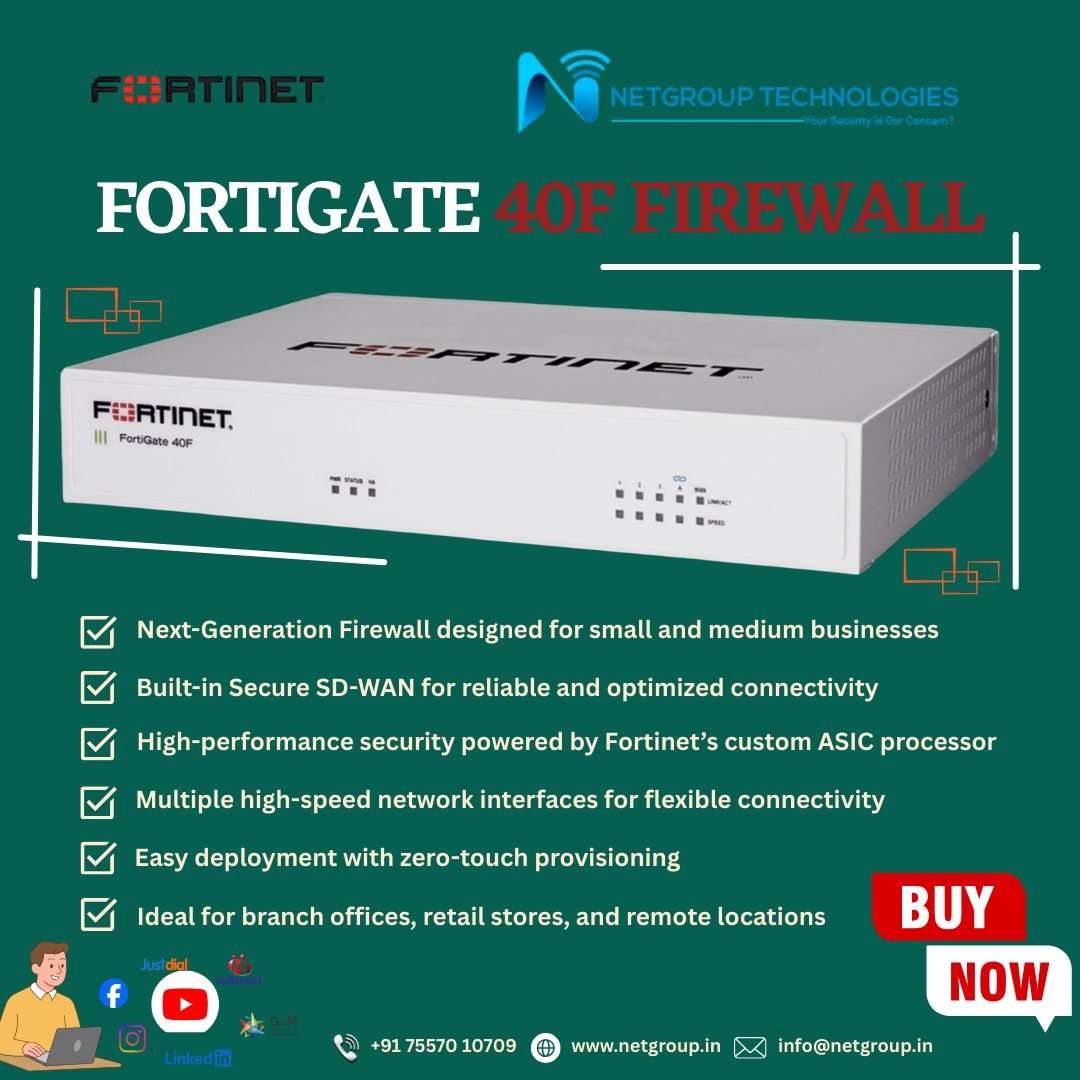 Netgroup - 🔐 FortiGate 40F – Powerful Network Security Next-Gen ...