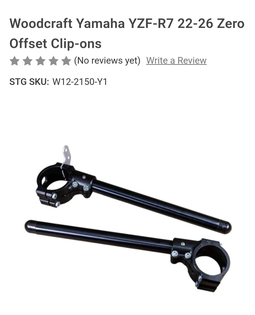 Woodcraft zero offset clip-ons on Yamaha R7: clutch cable and