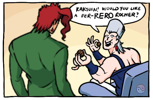 El rero rero de Kakyoin es tan aaaa... - JoJo Cherry Blossom | Facebook
