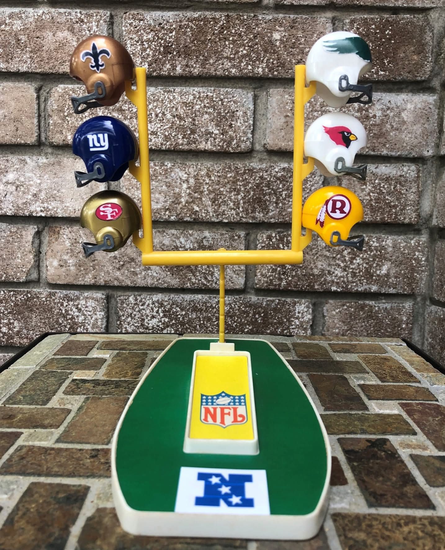 every football team helmet All 32 NFL Current Riddell SPEED Revolution Mini Helmets Hearing & Vision Combo Idaho Bears fan behind Team:Tampa Bay Buccaneers