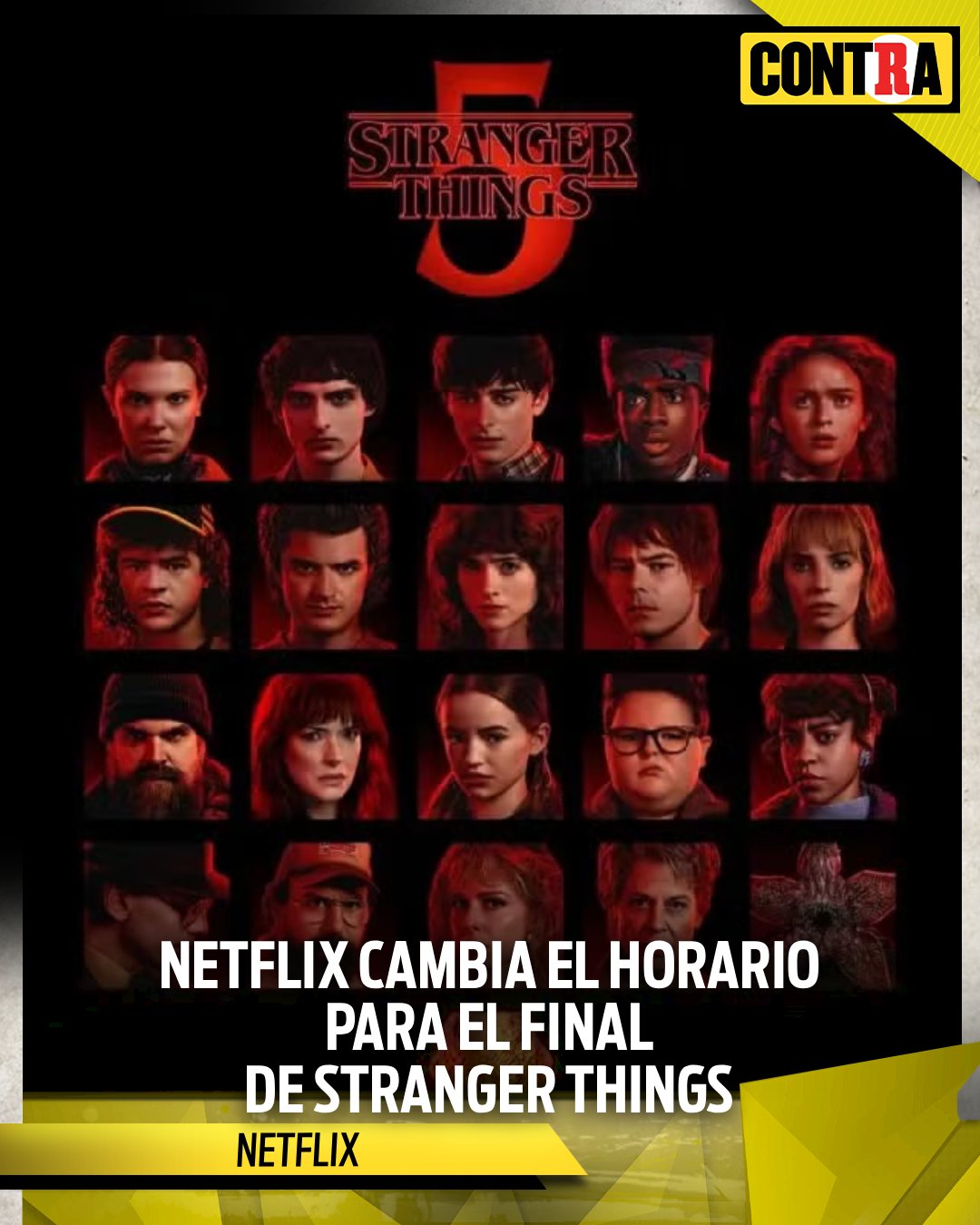 RÉCORD - ¡ATENTOS! Netflix ha decidido modificar el horario del final ...