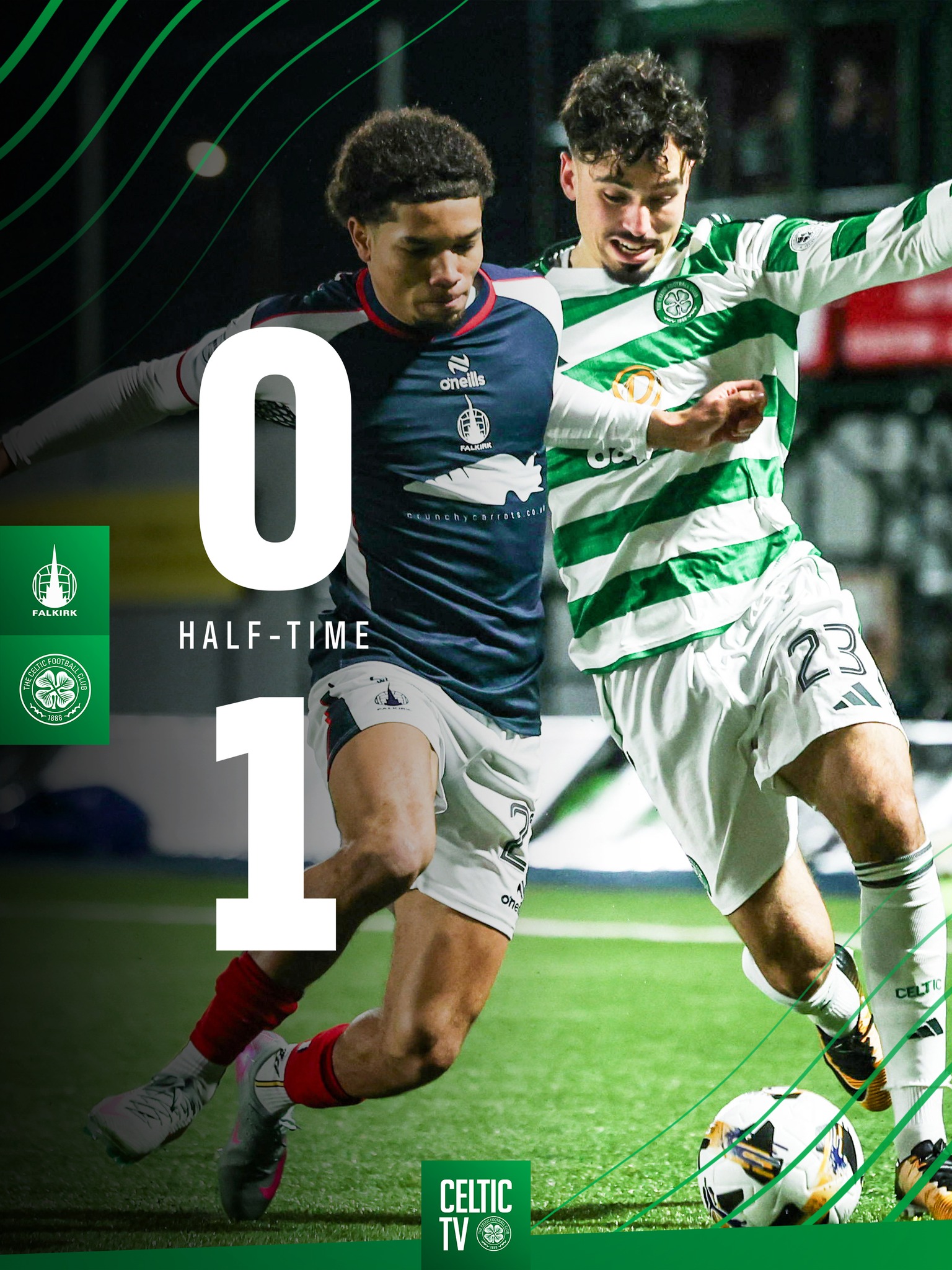 Celtic FC - 👊 Leading at the break. #FALCEL | #CelticFC🍀 | Facebook